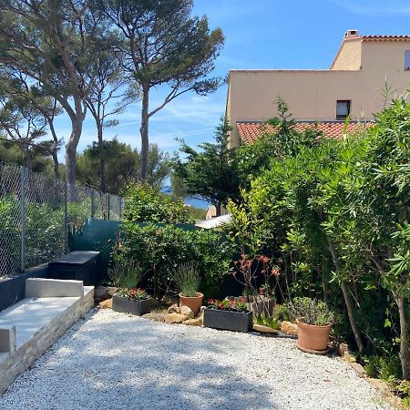 Logement entier T2 climatisé, parking gratuit, jardin, mer Sanary-sur-Mer Extérieur photo